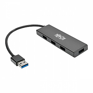 SuperSpeed U360-004-SLIM 4 prievadų ypač plonas nešiojamasis USB 3.0 šakotuvas