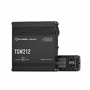 Pramoninis valdomas jungiklis TSW212 2xSFP 8xGbE L2/L3
