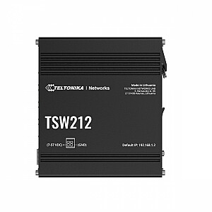 Pramoninis valdomas jungiklis TSW212 2xSFP 8xGbE L2/L3