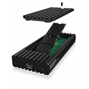 IB-1917M-C32 NVMe USB 3.2 Gen 2x2, 20 Gbps korpusas