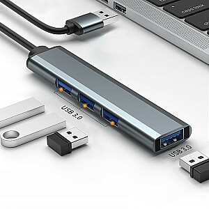 HUB-адаптер USB 3.0 4w1 | 4 порта USB 3.0