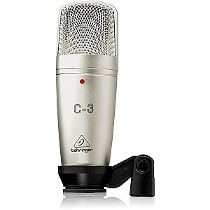 Mikrofonas Behringer C-3 Silver Studio mikrofonas