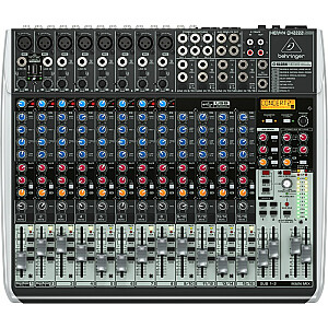 Behringer QX2222USB garso mikseris 22 kanalai