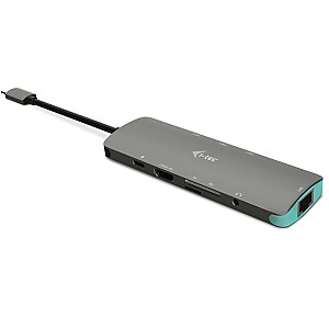 Nešiojamas kompiuteris I-TEC  I-TEC USB C MetalNanoDock 4K HDMI+PD100W