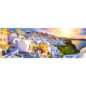 TREFL Panoraminė dėlionė „Santorini“, 1000 det.