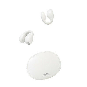 Беспроводные наушники-клипсы VA12 — Bluetooth V5.2 TWS с зарядным чехлом, белый цвет