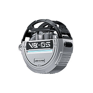 „Vanguard VB05“ serijos belaidės ausinės – „Bluetooth V5.3 TWS“ su įkrovimo dėklu, pilka