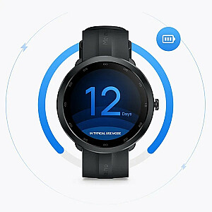 Умные часы GPS Watch R WT2001 Android iOS Черный