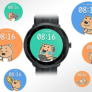 Умные часы GPS Watch R WT2001 Android iOS Черный