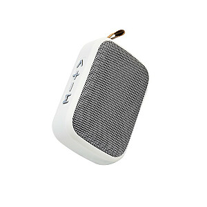 Nešiojamas belaidis Bluetooth garsiakalbis V5.0, baltas