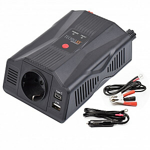 Inverterio keitiklis 300W DC 12V/AC 230V TE24