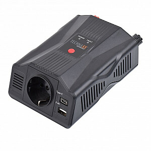 Inverterio keitiklis 300W DC 12V/AC 230V TE24