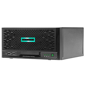 Сервер ProLiant MicroServer Gen10 Plus v2 E-2314, 4 ядра, 16 ГБ-U, VROC, 4LFF-NHP, 180 Вт, внешний PS P54649-421