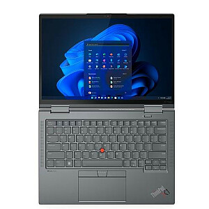 Ultrabook ThinkPad X1 Yoga G8 21HQ0033PB W11Pro i7-1355U/16GB/512GB/INT/LTE/14.0 WUXGA/Touch/Storm Grey/3 metų Premier palaikymas + CO2 kompensacija
