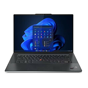 „ThinkPad Z16 G2“ nešiojamas kompiuteris 21JX0018PB W11Pro 7840HS/32GB/1TB/AMD Radeon/16.0 WQUXGA/Touch/Arctic Grey/3 „Premier“ palaikymas + CO2 kompensavimas