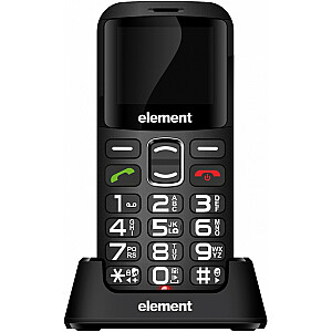 Mobilusis telefonas Element P012S su 1,77 colio ekranu ir dviem SIM kortelėmis
