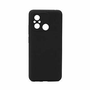 Connect Xiaomi Redmi 12C Premium Soft Touch Silicone Case Black