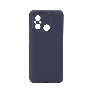 Connect Xiaomi Redmi 12C Premium Soft Touch Silicone Case Midnight Blue