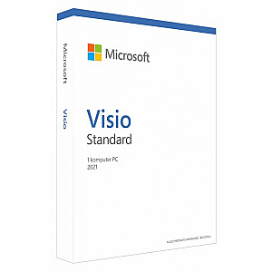 Visio Standard 2021 PL 32-разрядная/x64 коробка без носителя D86-05965 Заменяет номер по каталогу: D86-05838