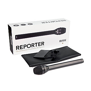 RØDE Reporter Черный микрофон для интервью