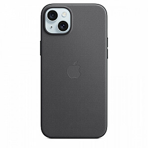 FineWoven audinio dėklas su MagSafe, skirtas iPhone 15 Plus – juodas