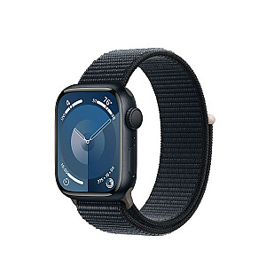 Apple Watch 9 GPS, 41 мм, алюминий, Север | Северная спортивная повязка