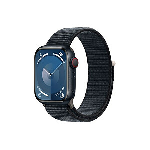 Apple Watch 9 GPS+Cellular, 41 mm, aliuminis, Šiaurės | Šiaurės sporto grupė