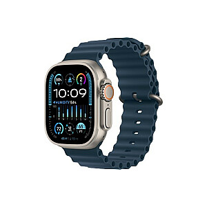 Apple Watch Ultra 2 GPS + Cellular, titano, 49 mm, Blue Ocean Band