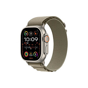 Часы Ultra 2 GPS + Cellular, титановый корпус, 49 мм, ремешок камуфляжного цвета Alpine — L