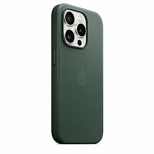 FineWoven dėklas skirtas Apple iPhone 15 Pro su MagSafe Evergreen apsauga
