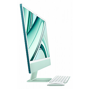 24 colių „iMac“: M3 8/8, 8 GB SSD, 256 GB – žalia