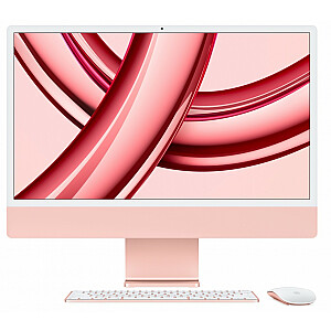 „iMac 24“: M3 8/8, 8 GB SSD, 256 GB – rožinė