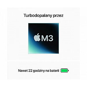 14,2 colio „MacBook Pro“: M3 8/10, 8 GB, 1 TB – „Space Gray“