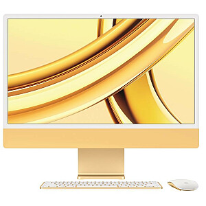 iMac 24 дюйма: M3 8/10, 8 ГБ, 256 ГБ — желтый