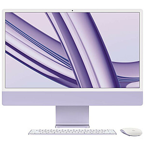 iMac 24 дюйма: M3 8/10, 8 ГБ, 256 ГБ — фиолетовый