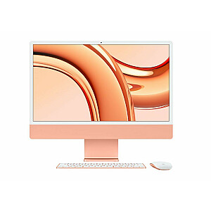 iMac 24": M3 8/10, 8GB, 256GB – oranžinė