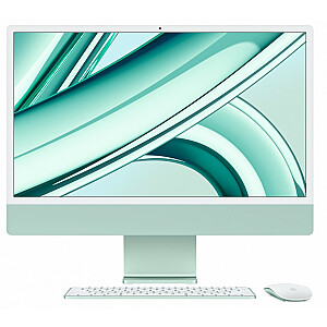 24 colių „iMac“: M3 8/10, 8 GB SSD, 512 GB – žalia