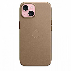 FineWoven dėklas Apple iPhone 15 tamsiai pilkas MagSafe