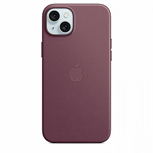 FineWoven Apple iPhone 15 Plus dėklas su MagSafe Mulberry apdaila