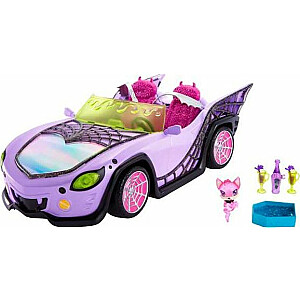 Mattel Monster High purpurinis kabrioletas HHK63