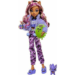 Mattel Monster High Ghostparty Клодин Вульф Пижамная вечеринка HKY67