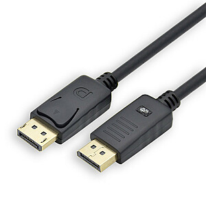 Кабель DisplayPort M/M, 1,8 м, черный