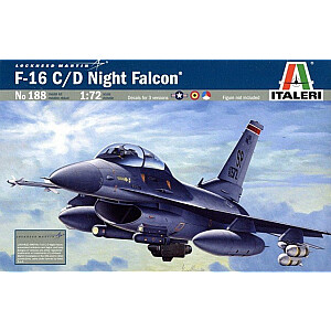 Пластиковая модель F-16 C/D Night Falcon