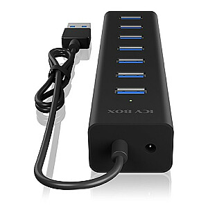 ICYBOX IB-HUB1700-U3 7-port hub