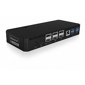 Док-станция IB-DK2254AC 11в1, 3xHDMI, PD 100 Вт