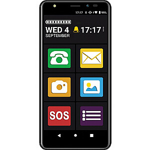 MS 554 4G išmanusis telefonas su programėlėms pritaikytu ekranu