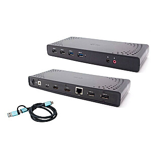 USB 3.0 / USB-C / TB 2X HDMI / DOKO STOTIS + PD 85 W