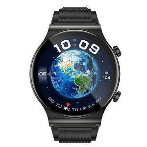 Išmanusis laikrodis GT5 PRO+ 1,39 colio, 300 mAh, juodas