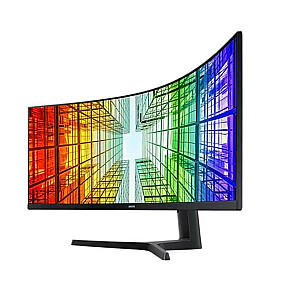 49 colių monitorius LS49C950UAUXEN VA 5120x1440 DQHD 32:9 2xHDMI 1xUSB-C (90W) 1xDP 3xUSB 3.0 LAN (RJ45) TURI 4ms lenktus garsiakalbius 3 metus vietoje