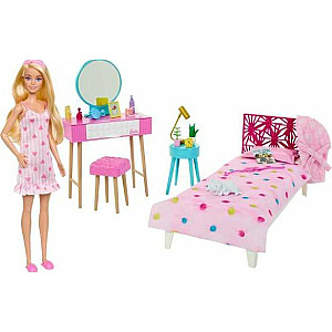 Спальный гарнитур Mattel Barbie HPT55